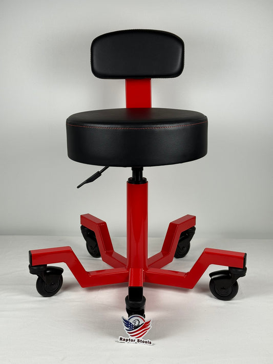 Professional Heavy-Duty Work Stool - Made in USA | For Medical, Automotive & Industrial Use