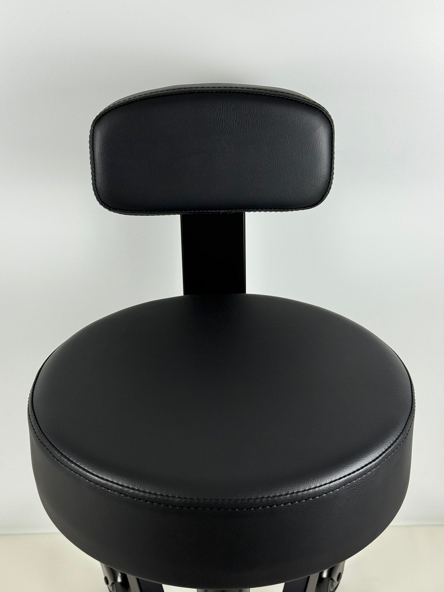 BLACKOUT Heavy-Duty Black Work Stool - Made in USA | For Medical, Automotive & Industrial Use