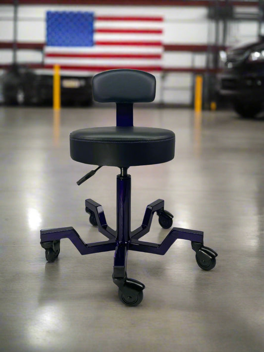 Stool with Backrest