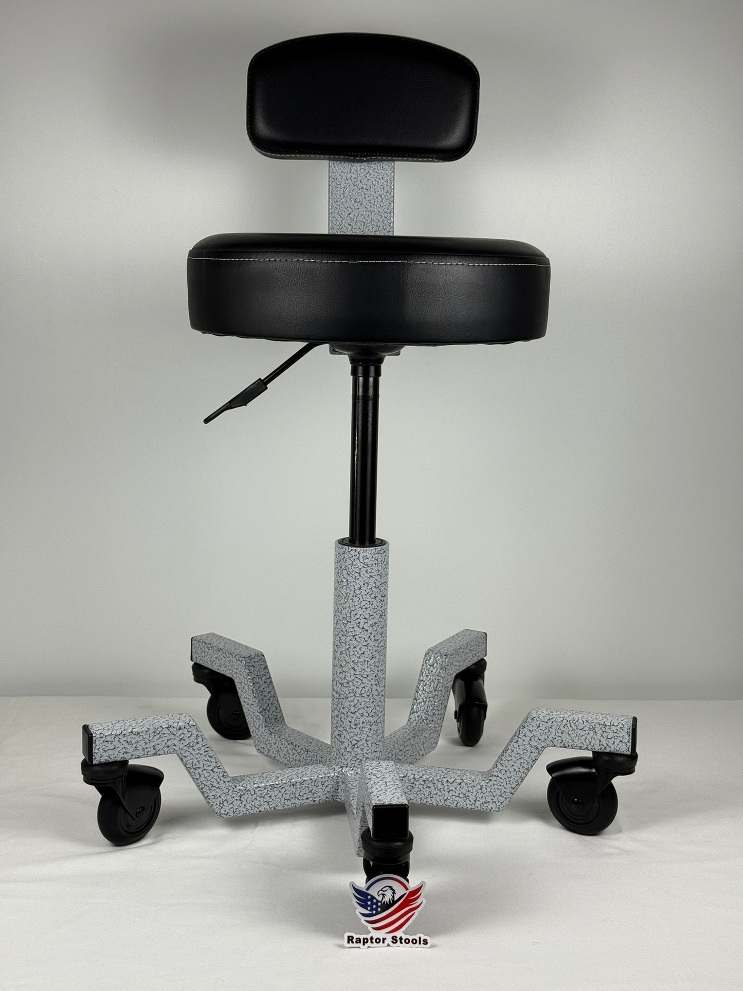 Professional Heavy-Duty Work Stool - Made in USA | For Medical, Automotive & Industrial Use