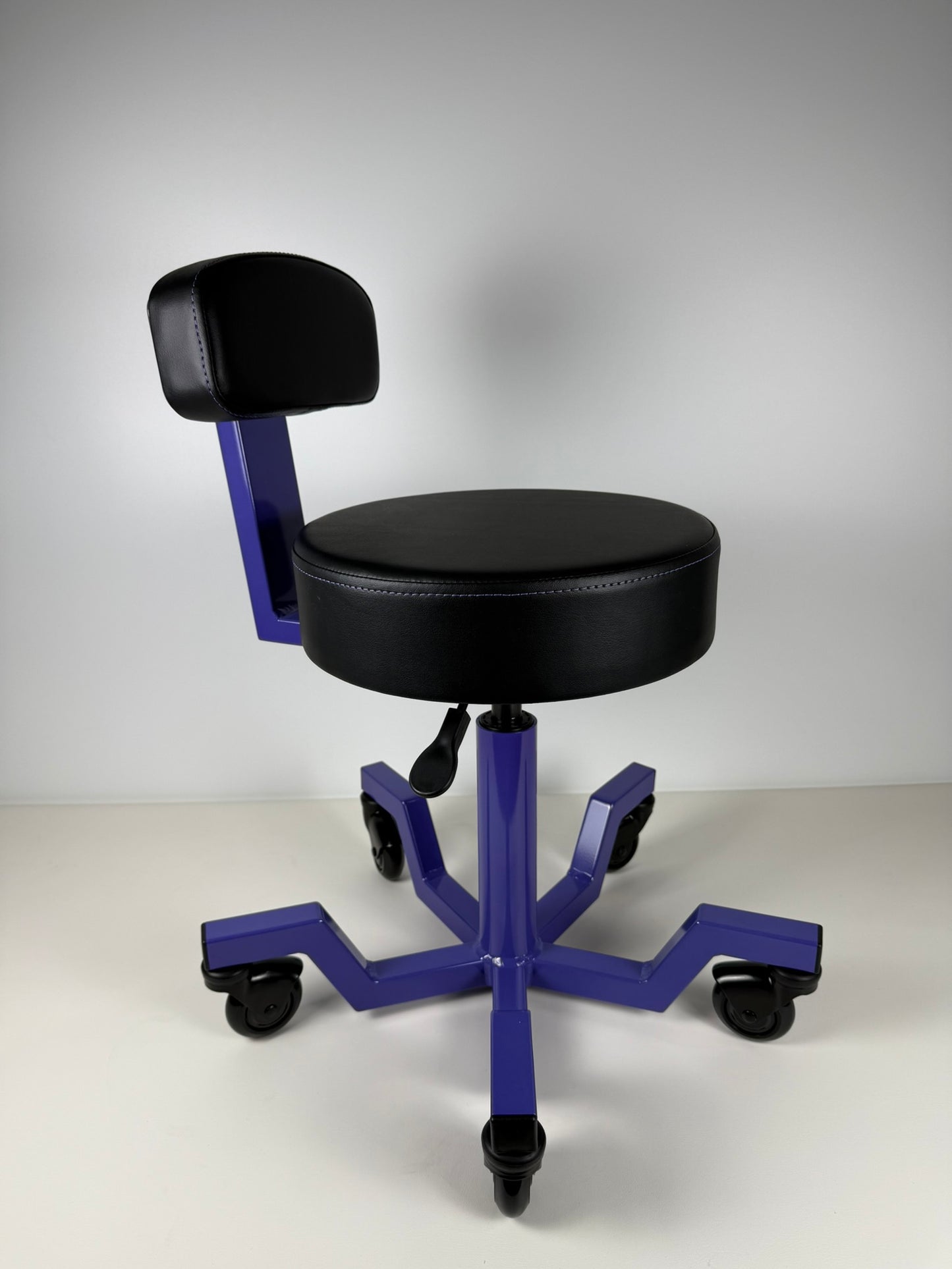Heavy-Duty Work Stool - Made in USA | For Medical, Automotive & Industrial Use