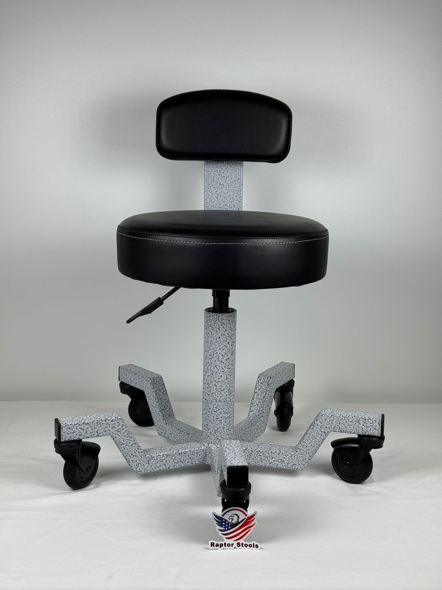 custom stool rolling chair thick foam 