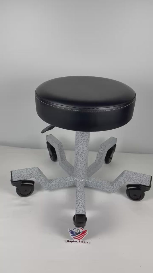 Professional Heavy-Duty Work Stool - Made in USA | For Medical, Automotive & Industrial Use