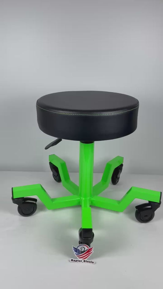 Professional Heavy-Duty Work Stool - Made in USA | For Medical, Automotive & Industrial Use