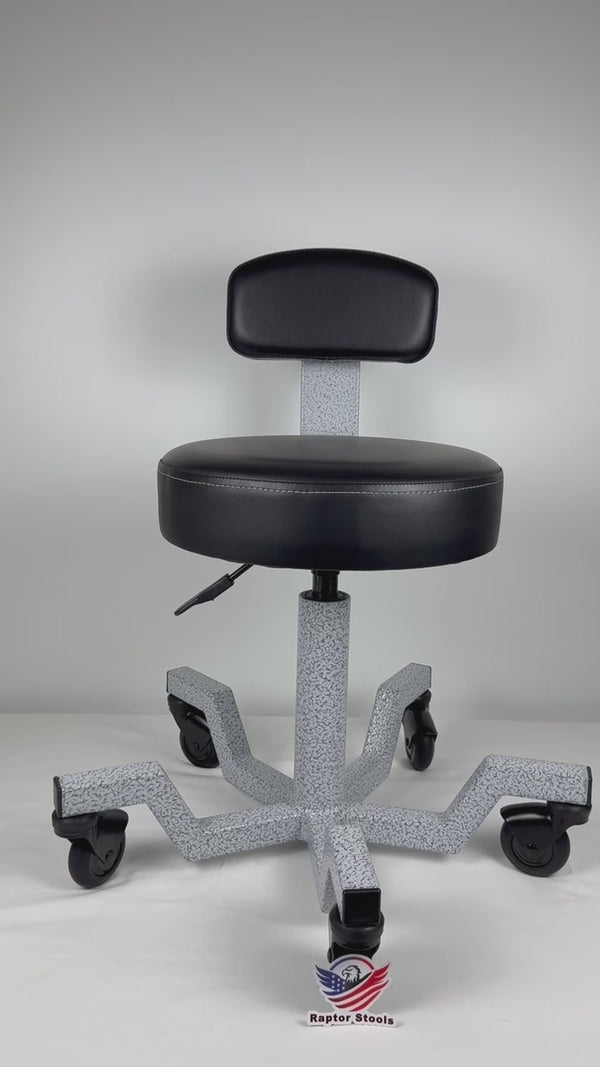 Best Heavy-Duty Mechanic Stool | Adjustable Work Stool | Raptor Stools ...