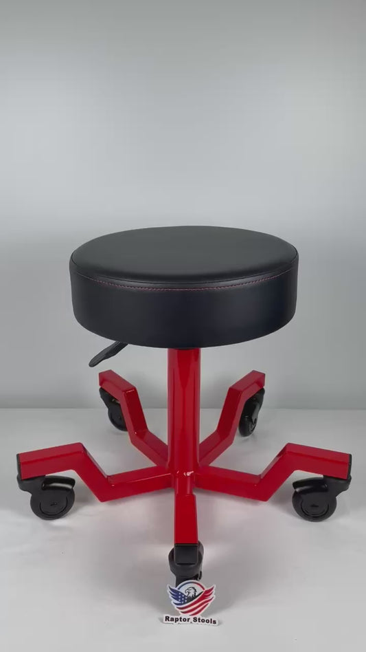 Professional Heavy-Duty Work Stool - Made in USA | For Medical, Automotive & Industrial Use